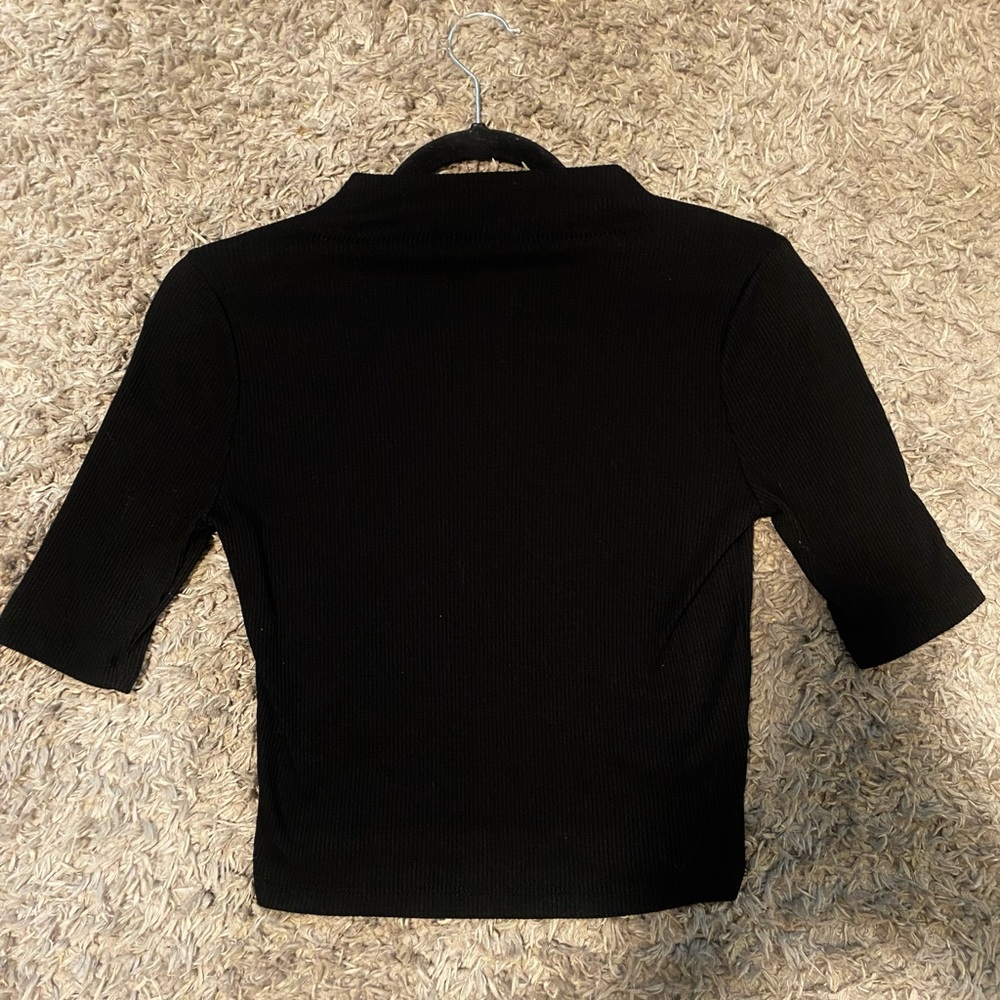 Forever 21 fitted turtleneck top